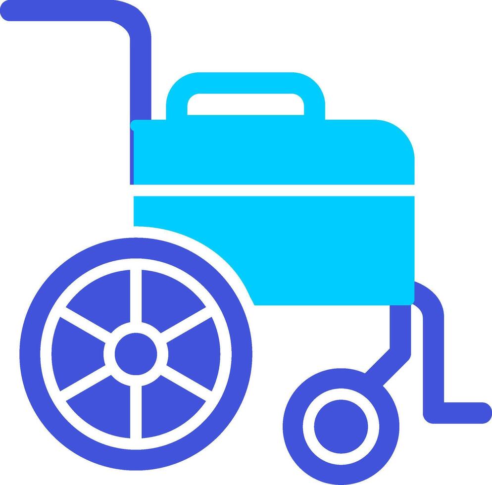 Wheel Chair Vecto Icon vector