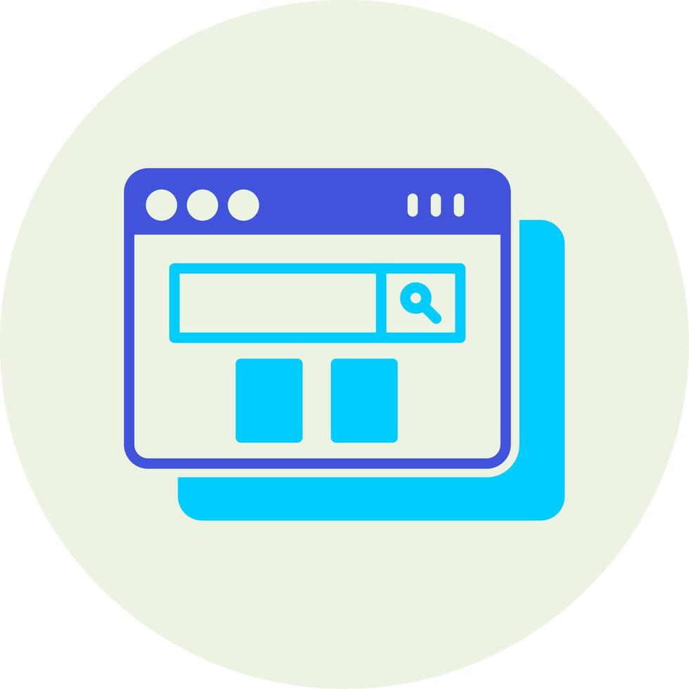 Browser Web Page Vecto Icon vector