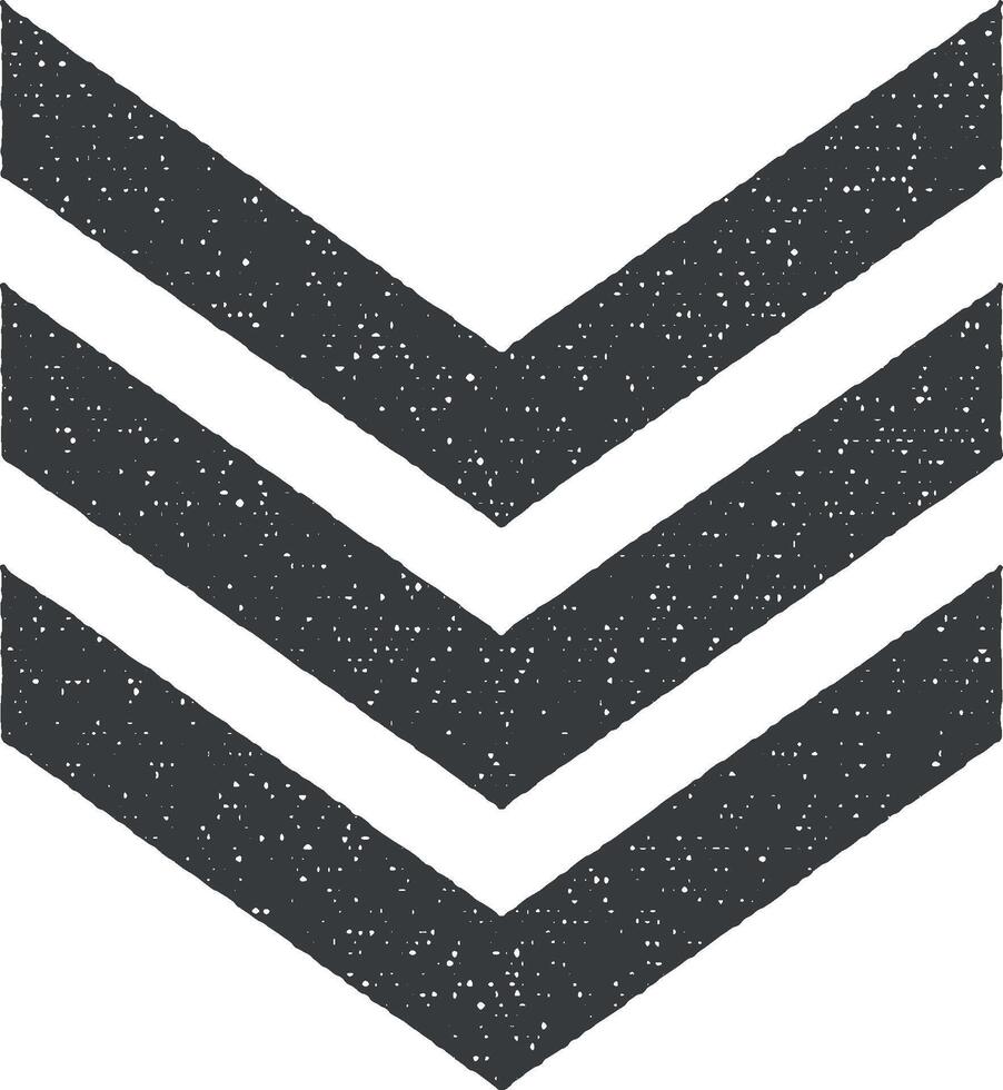 officer s hands vector icon illustration with stamp effect