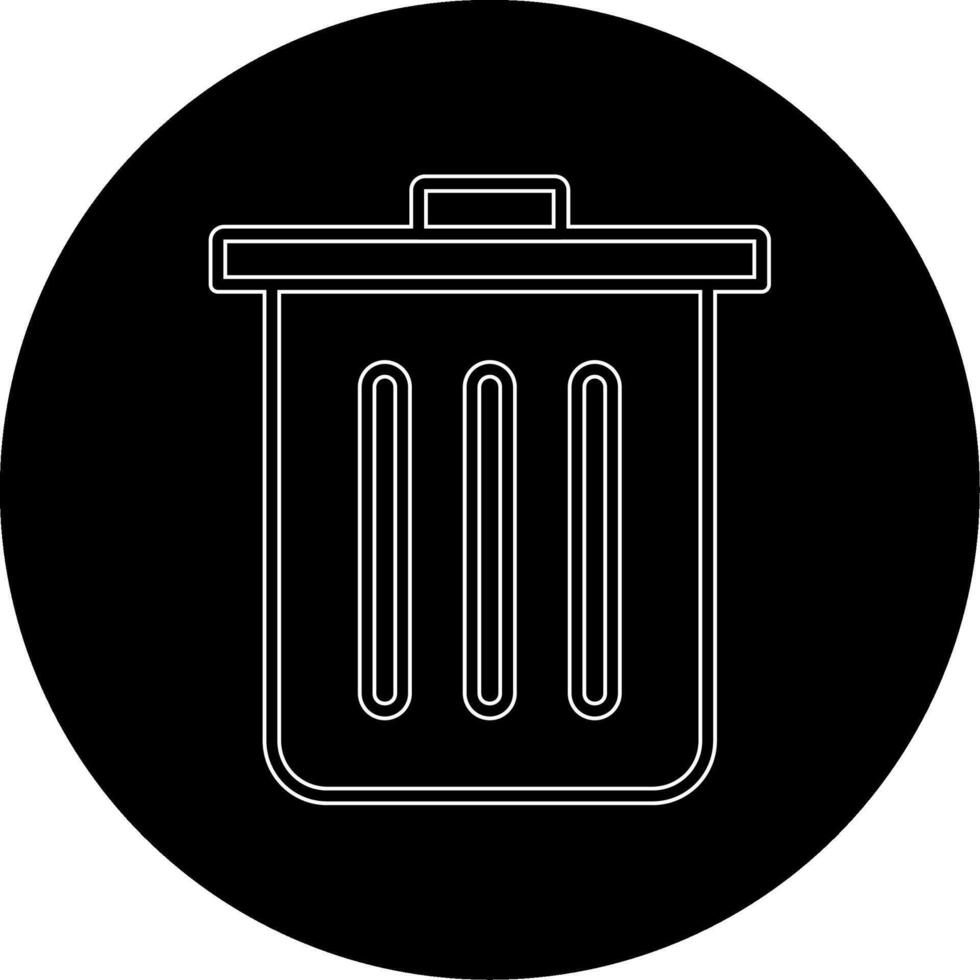 Dustbin Vecto Icon vector