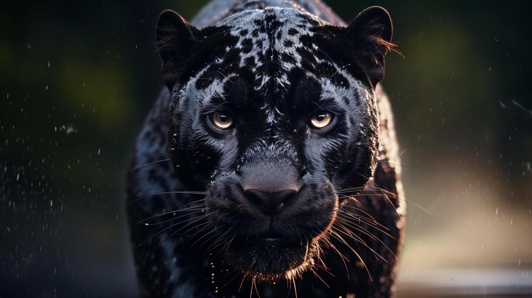 AI generated panther high quality image photo