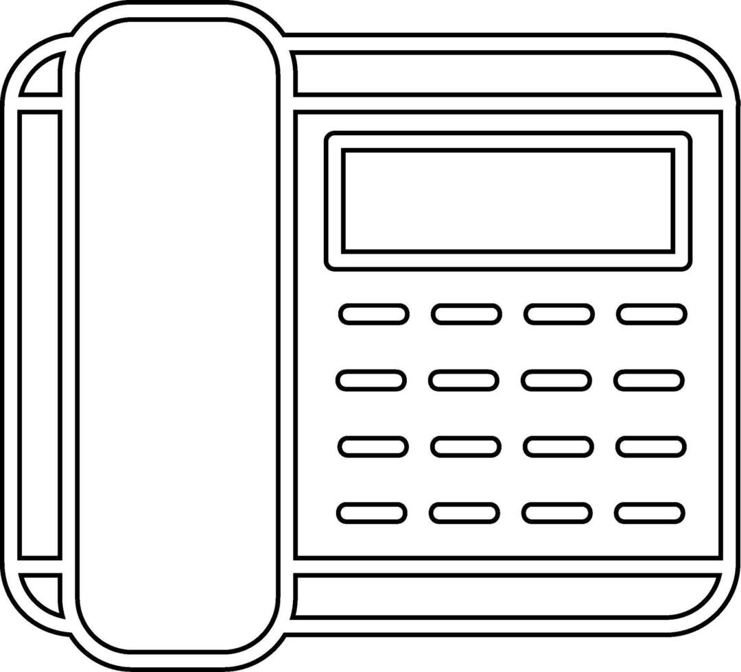 Telephone Vecto Icon vector