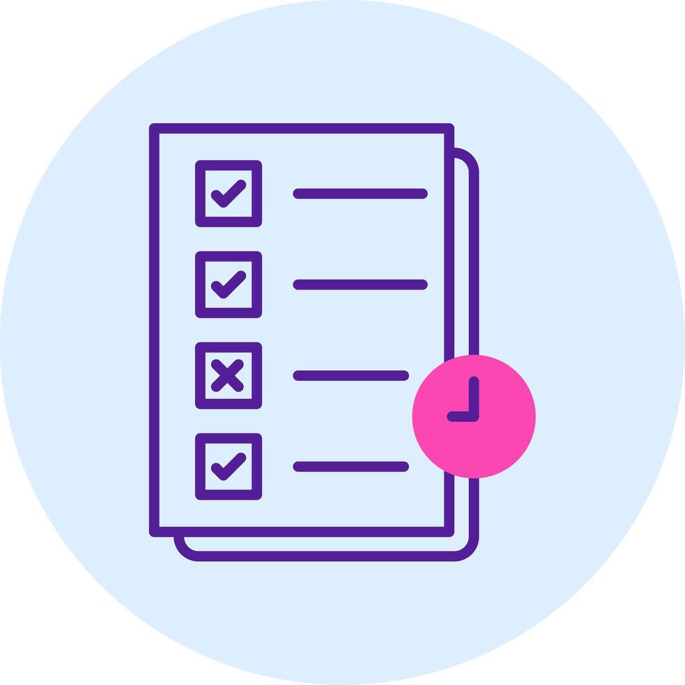 Planner Vecto Icon vector