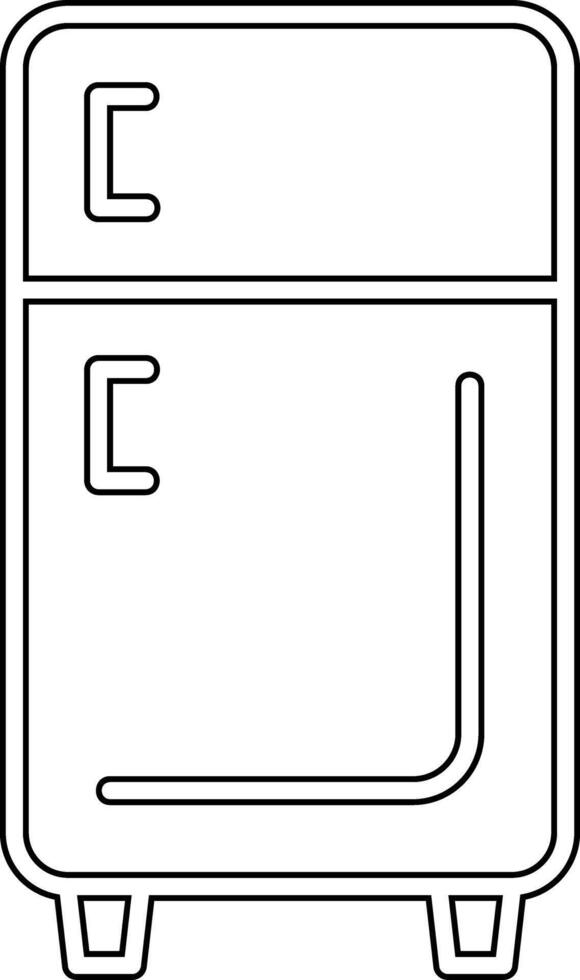 Fridge Vecto Icon vector