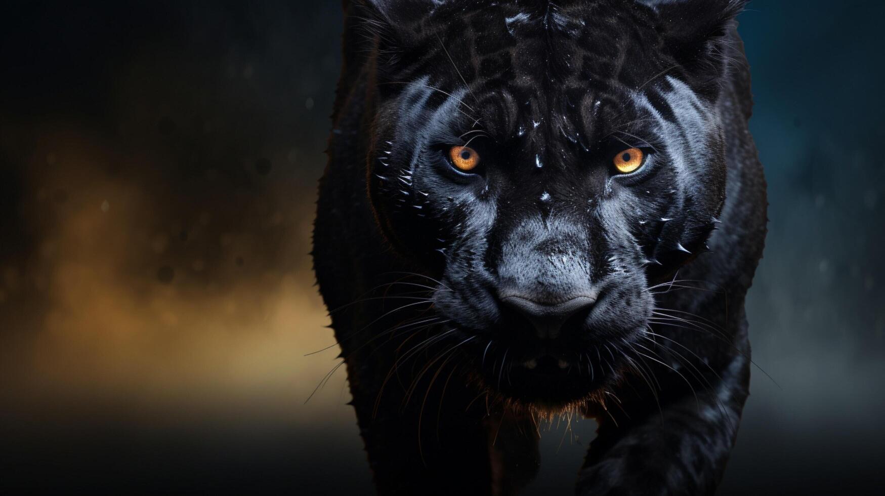 AI generated panther high quality image photo