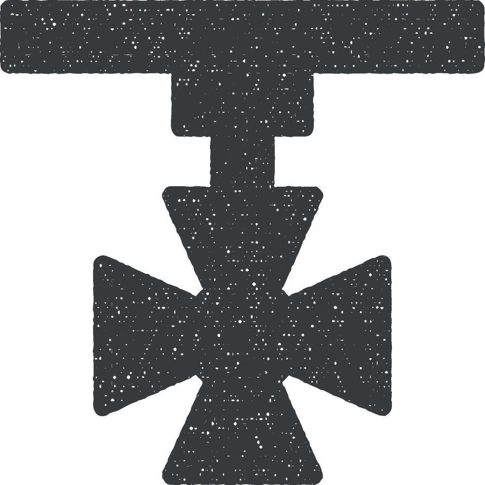 Spotlight vector icon illustration with stamp effect