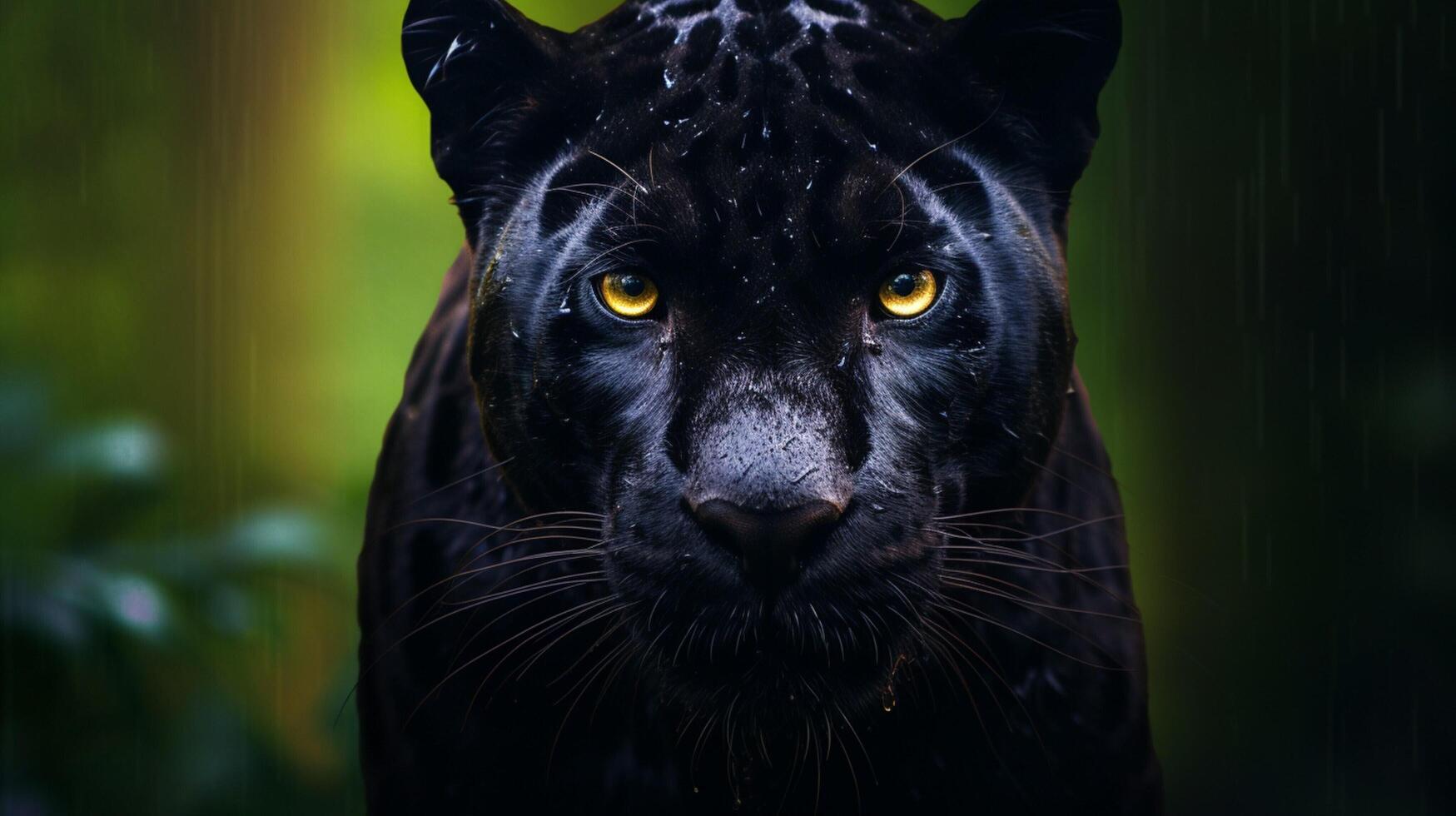 AI generated panther high quality image photo