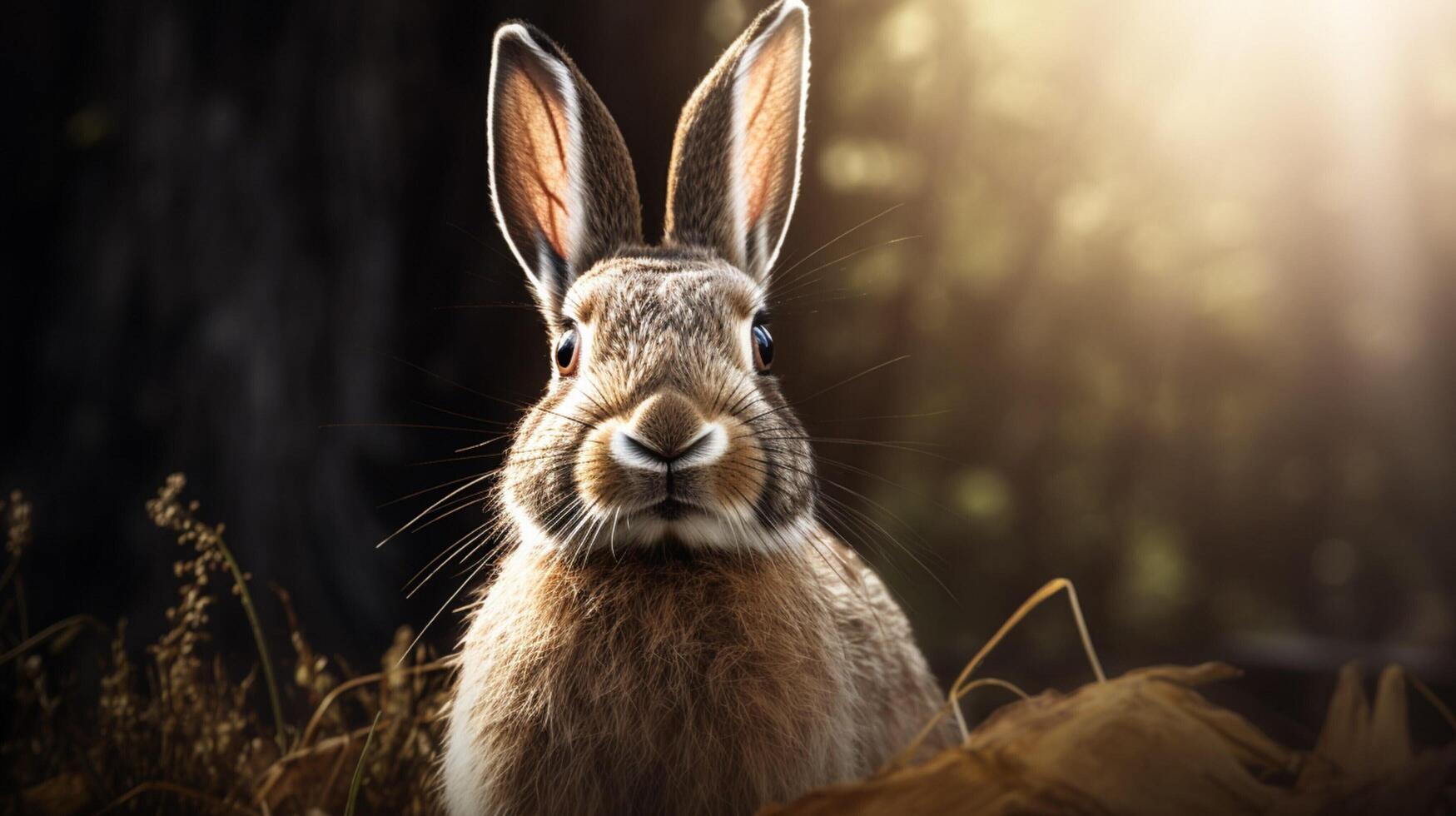 AI generated rabbit high quality image photo