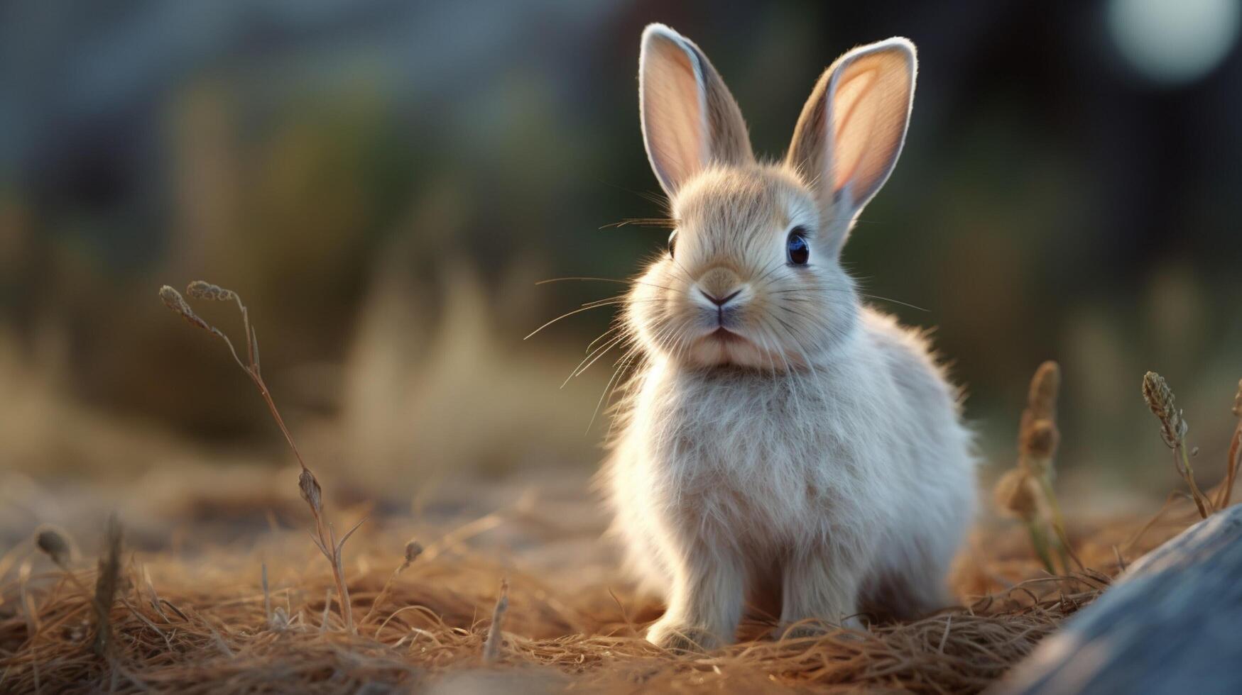 AI generated rabbit high quality image photo