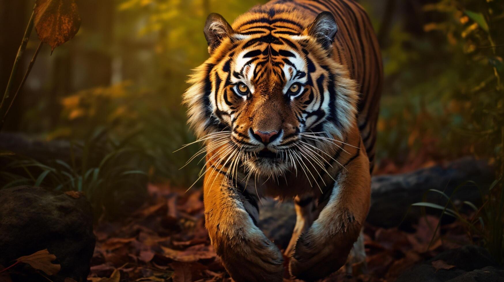 AI generated tiger high quality image photo