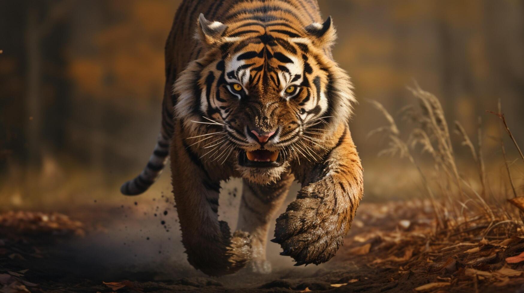 AI generated tiger high quality image photo