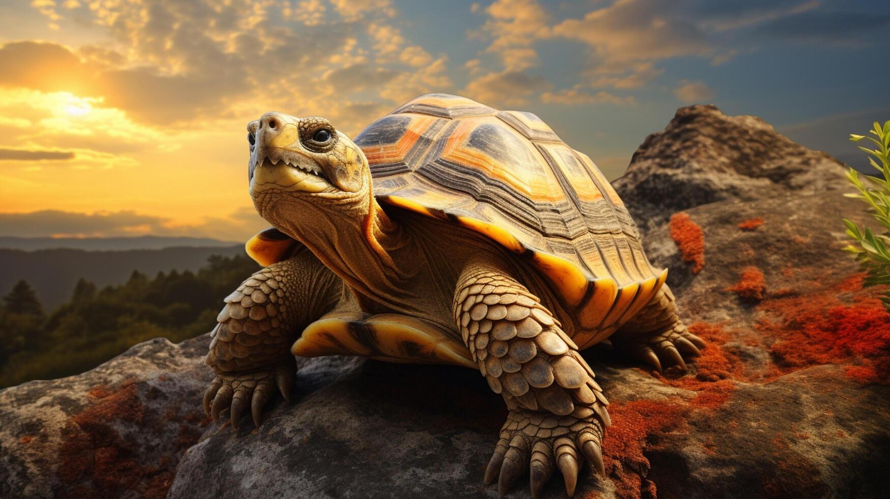 AI generated tortois high quality image photo