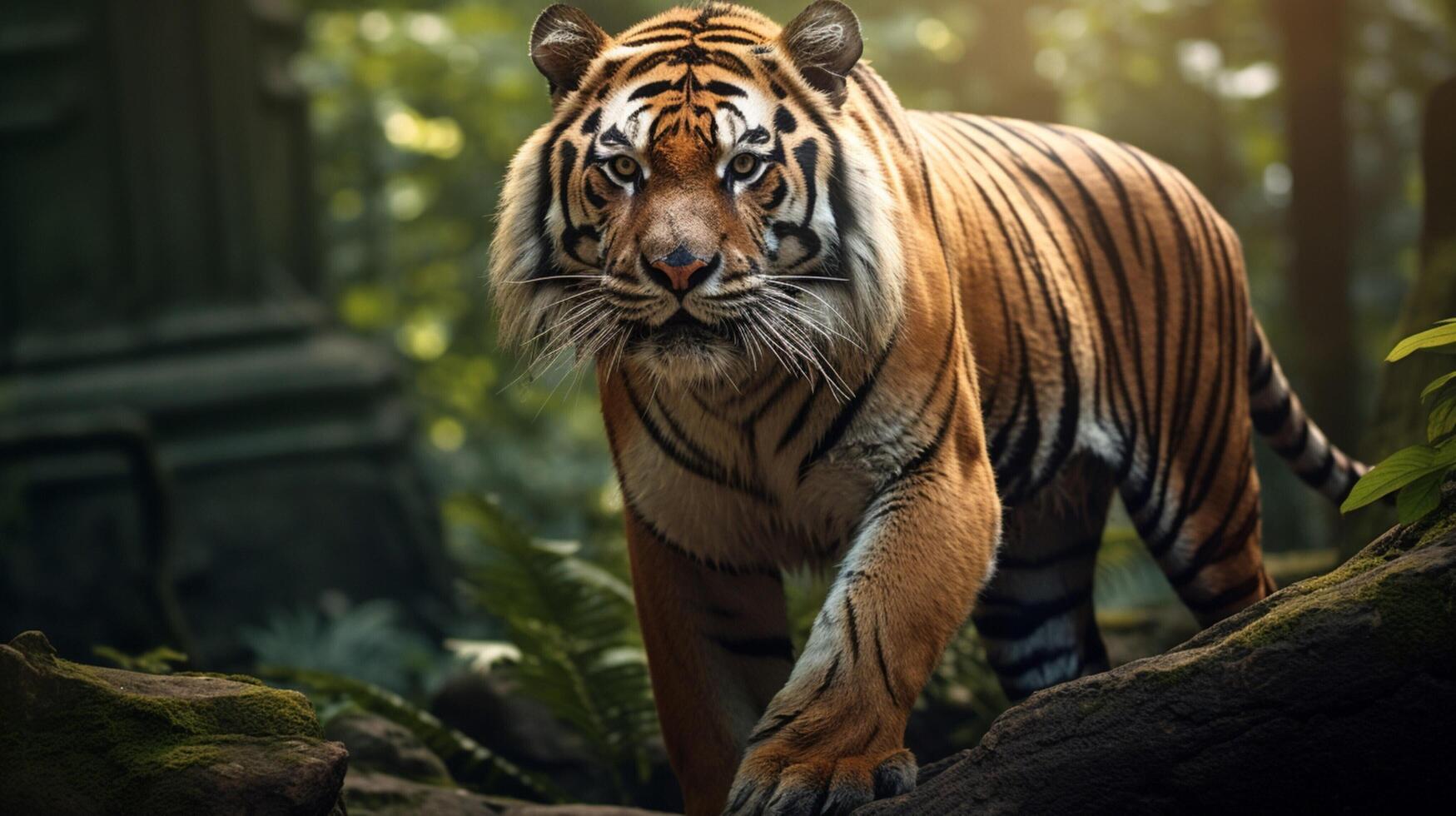 AI generated tiger high quality image photo