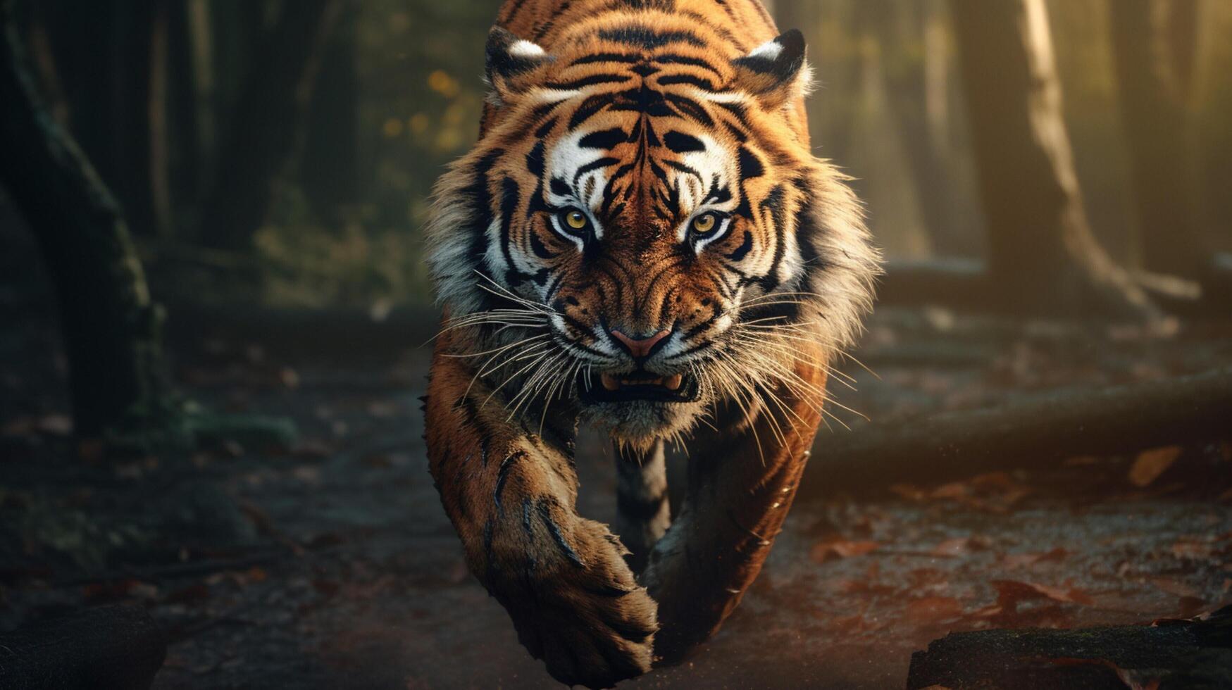 AI generated tiger high quality image photo