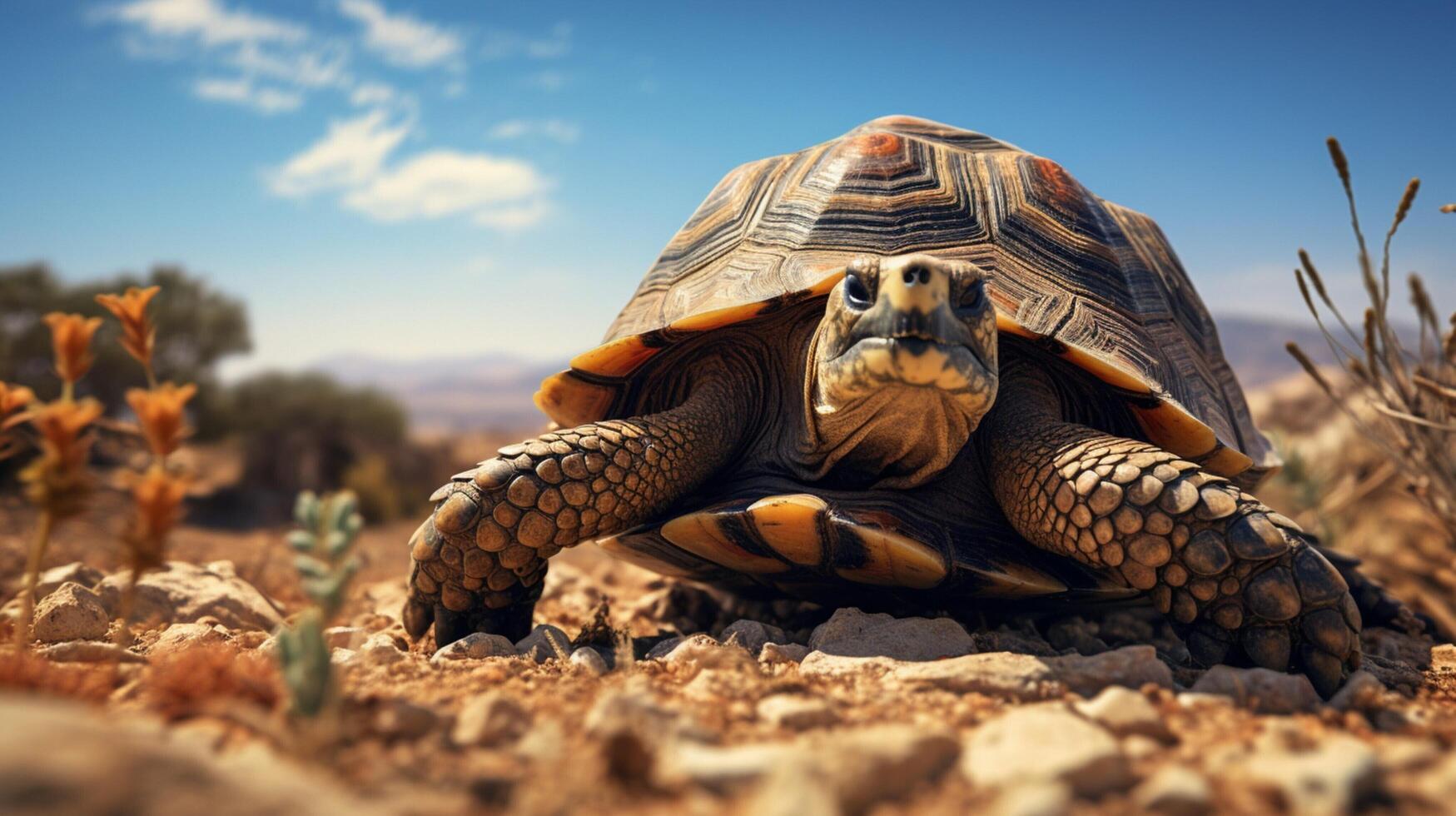 AI generated tortois high quality image photo