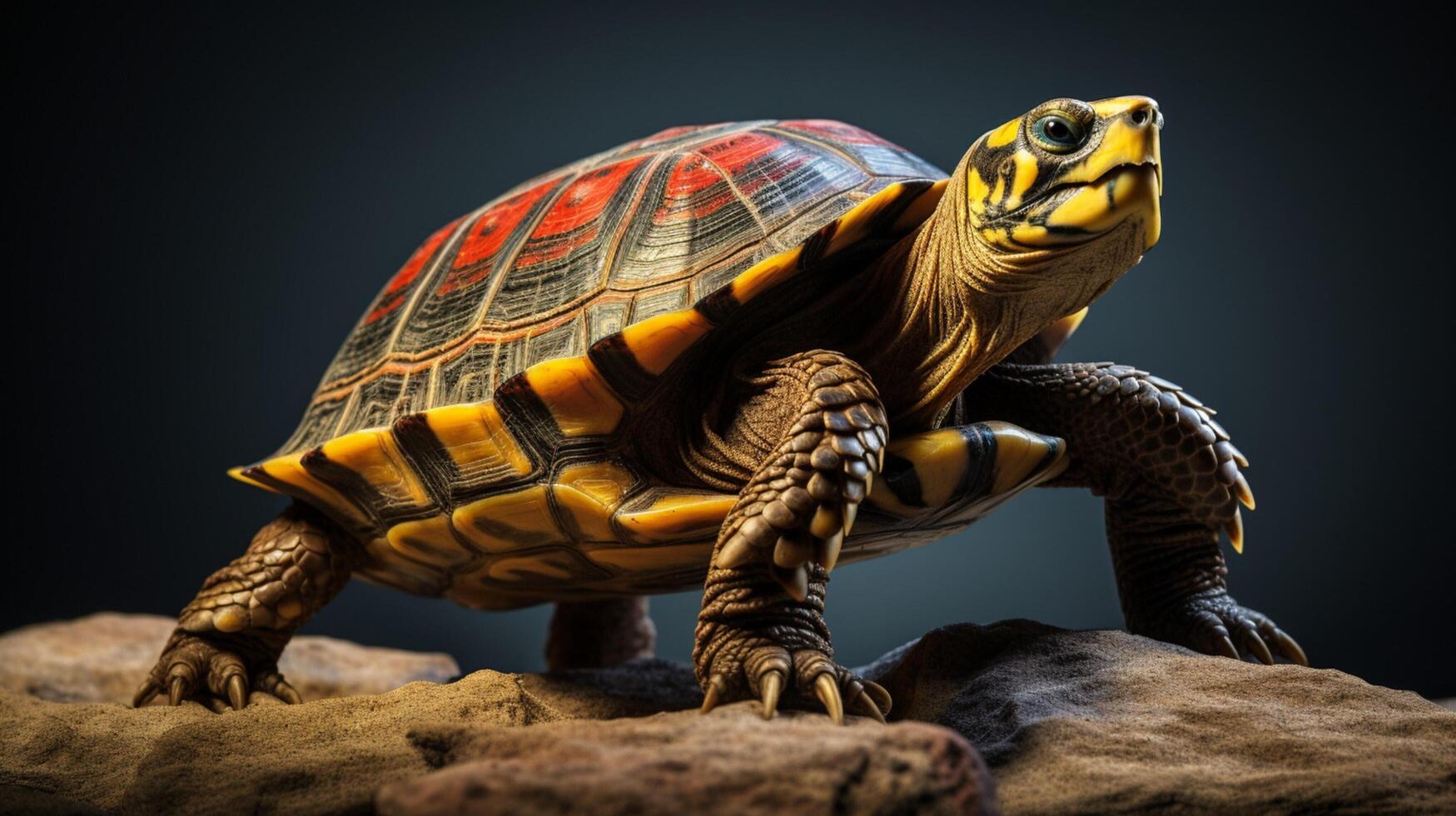 AI generated turtle high quality image photo