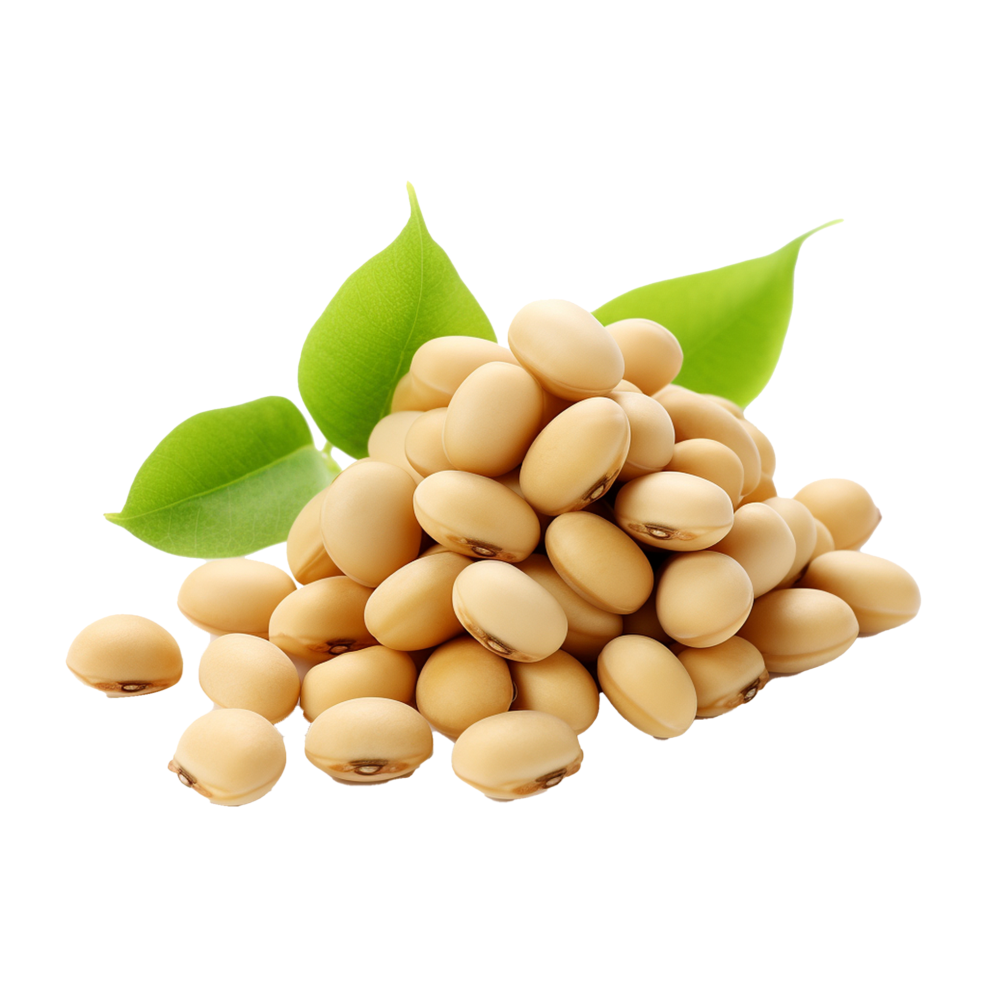 AI generated Soya beans isolated on transparent background 38035195 PNG
