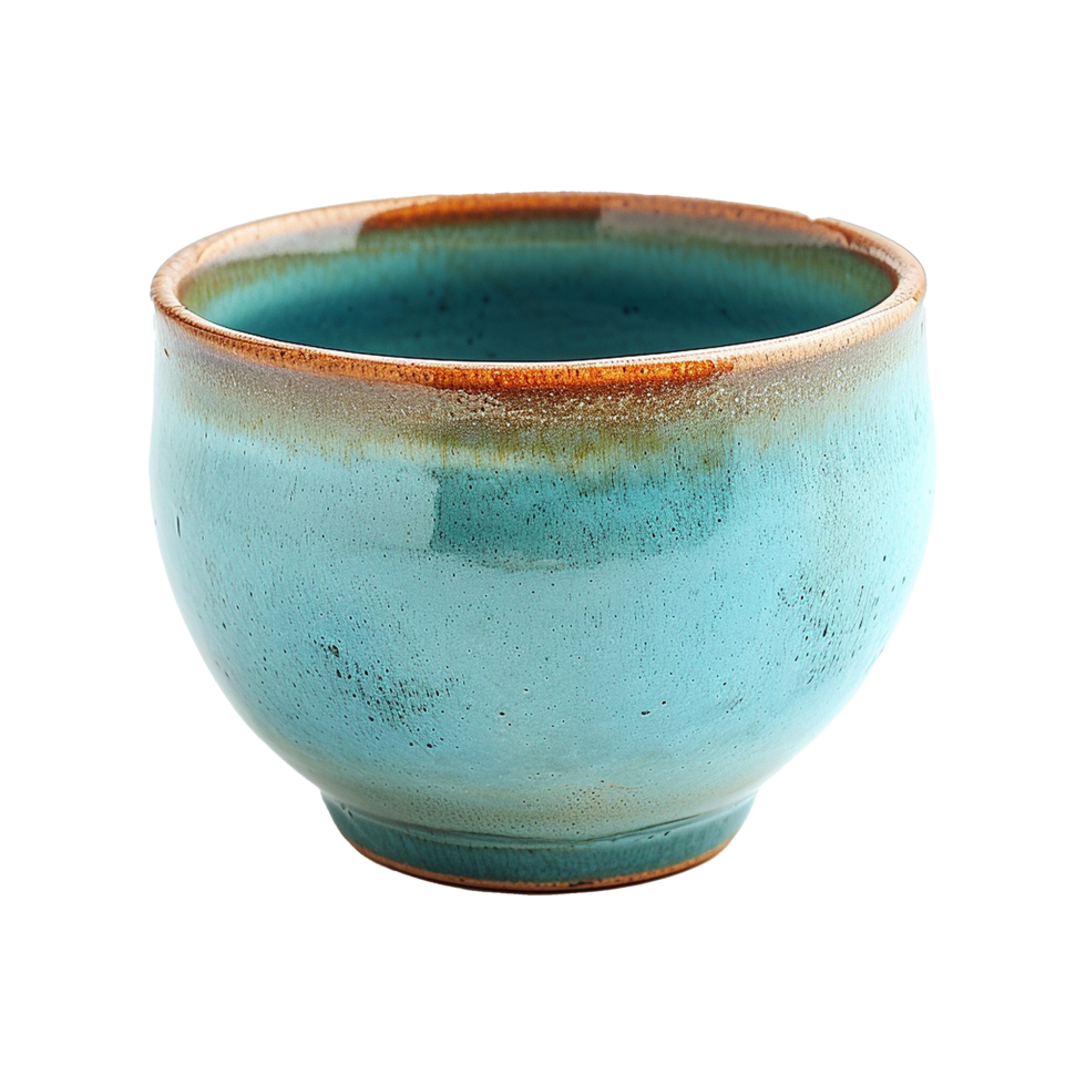 AI generated Pottery and ceramics craft isolated on transparent background png