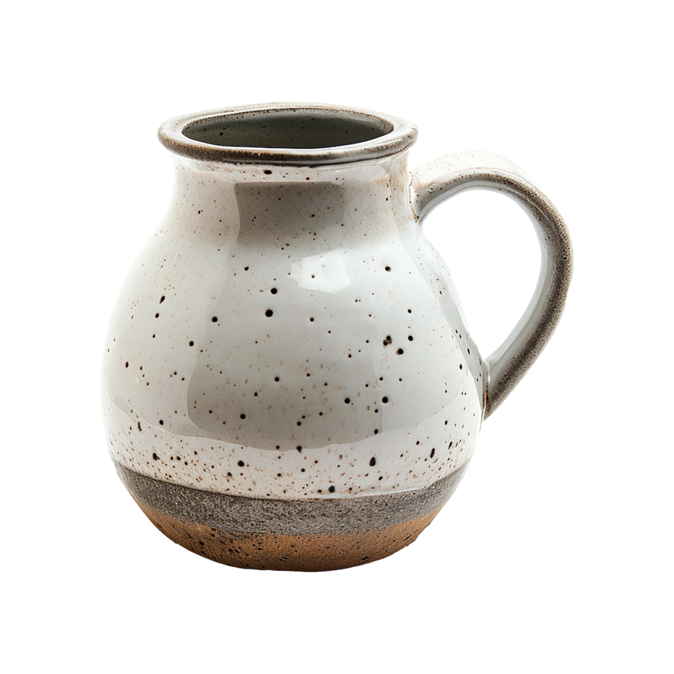 AI generated Pottery and ceramics craft isolated on transparent background png