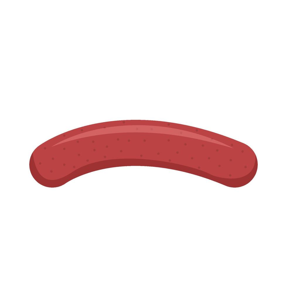 sausage grill illustration vector