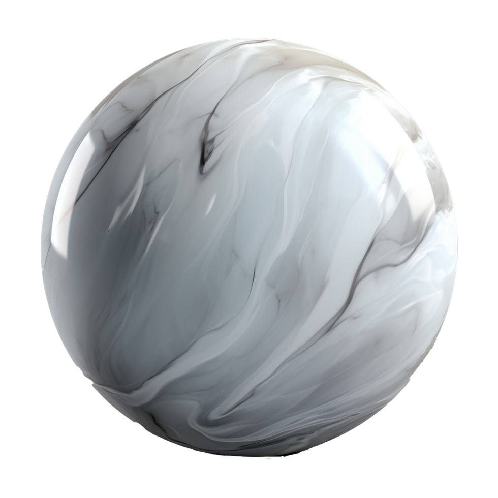 AI generated Marble png isolated on transparent background