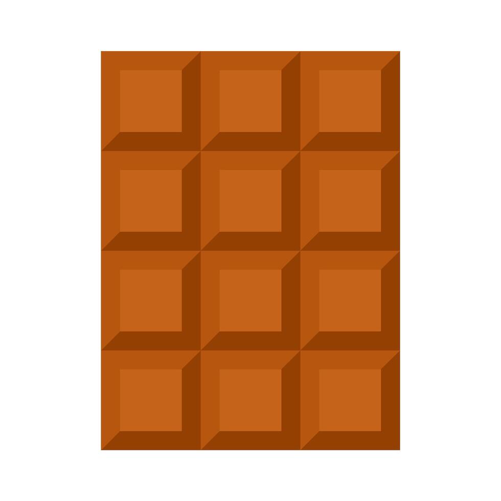 chocolate bar illustration vector