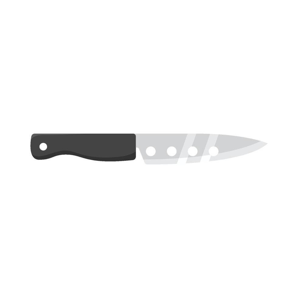 cuchillo batería de cocina ilustración vector