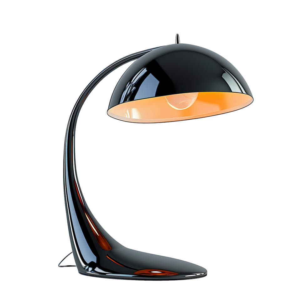 AI generated Modern lamp png isolated on transparent background