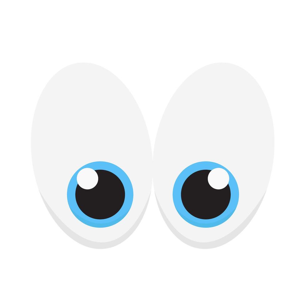 eye lens blue illustration vector