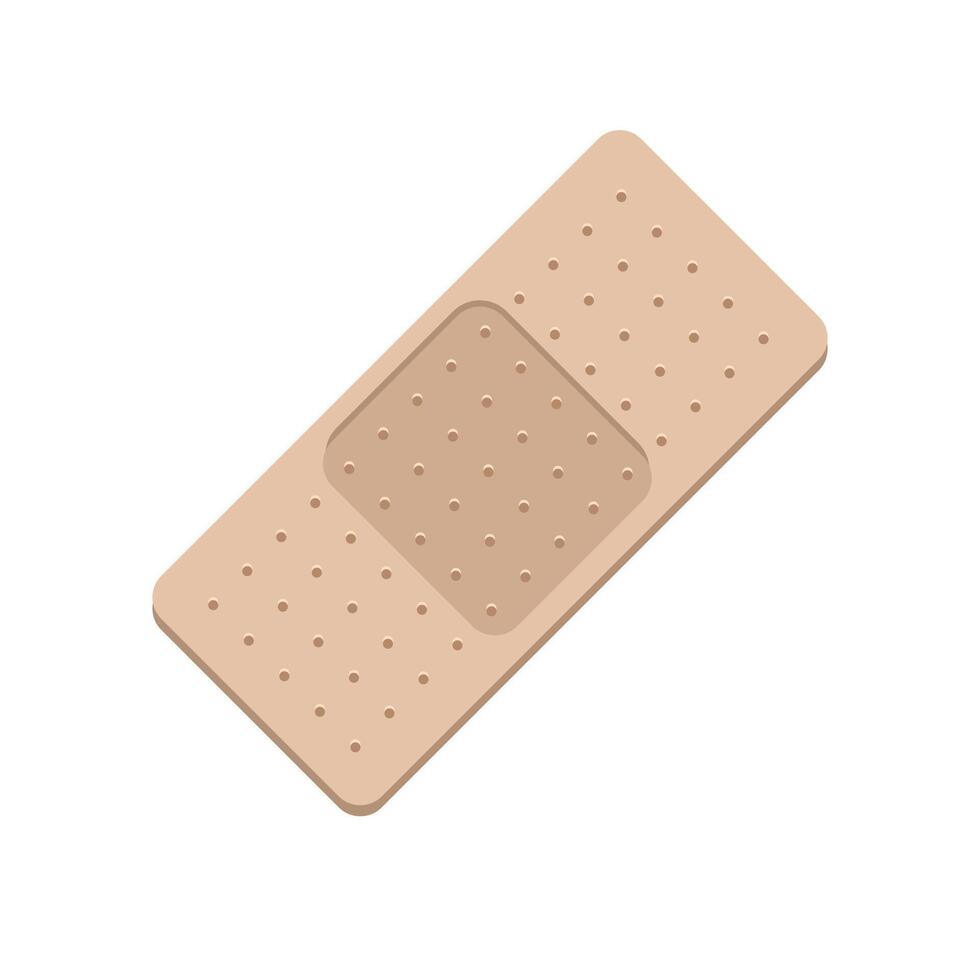 Bandage icon in color. Healthcare medical first aid vector
