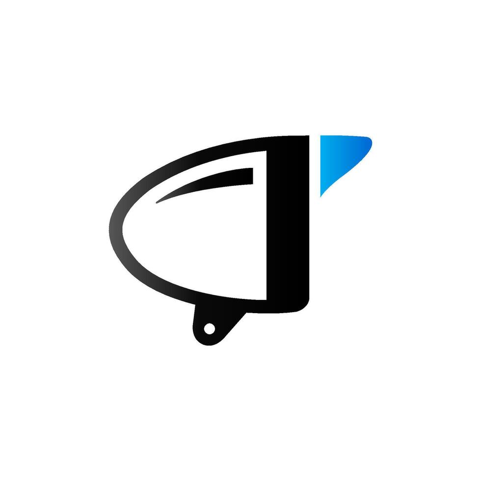 Bicycle head lamp icon in duo tone color. Cycling sport lighting vector