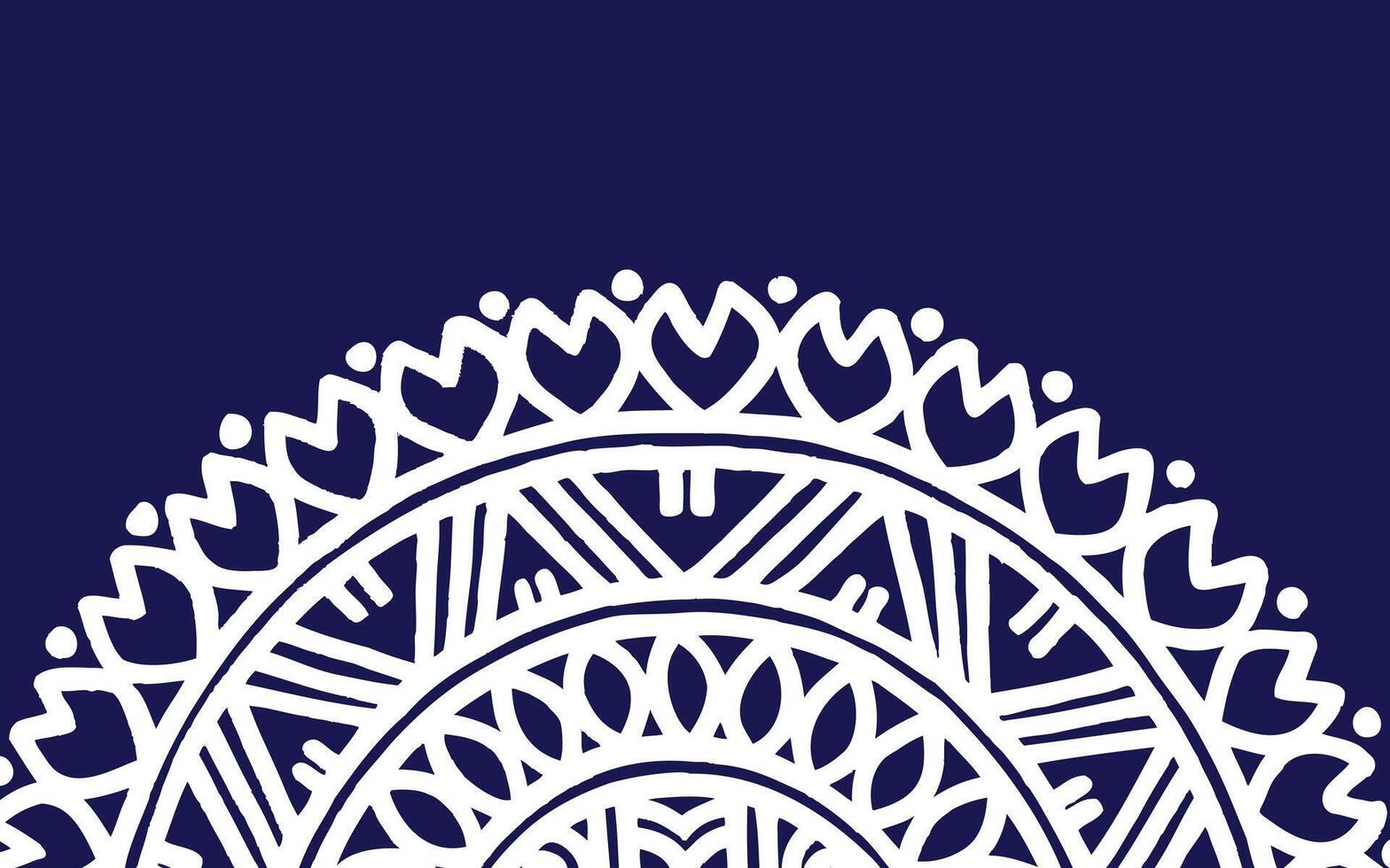vector color abstract alpona flower design