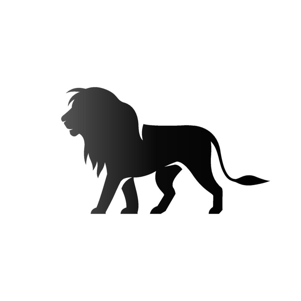 Lion icon in duo tone color. mammal carnivore zoo vector