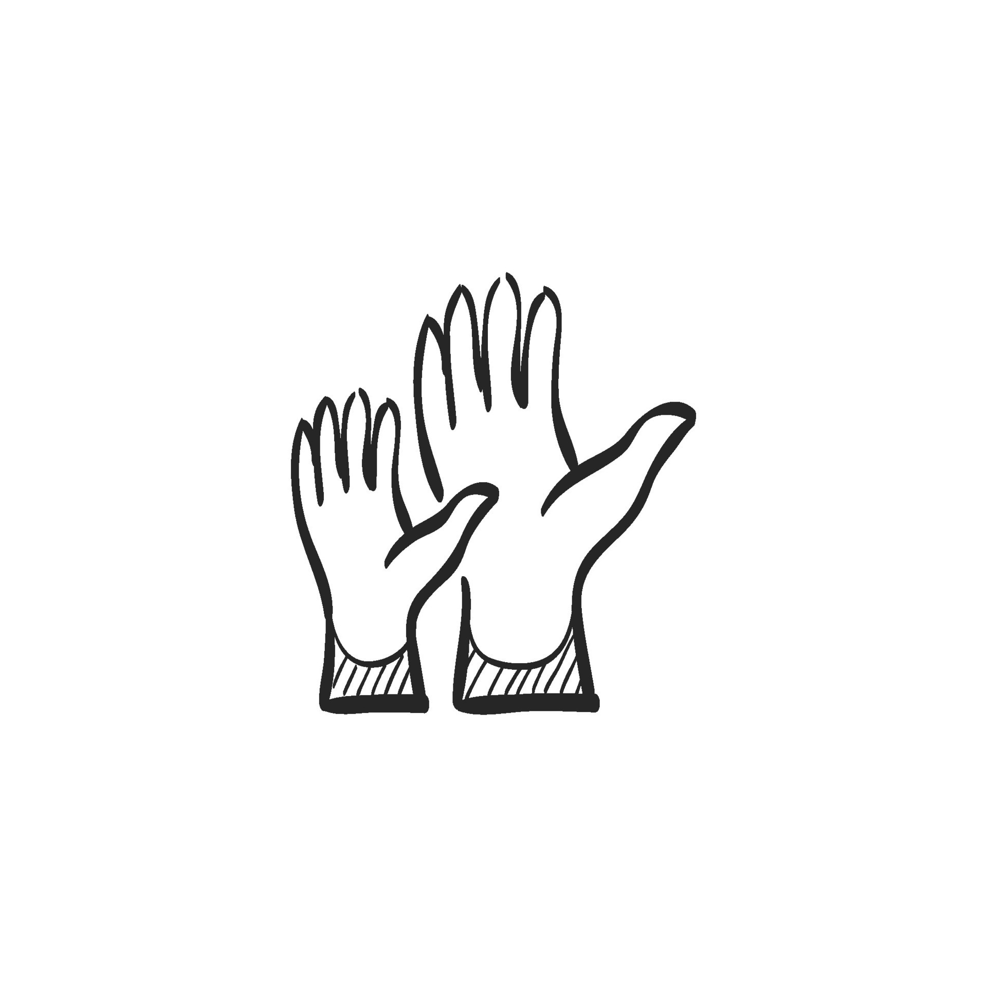 Hand drawn sketch icon hands 38042945 Vector Art at Vecteezy