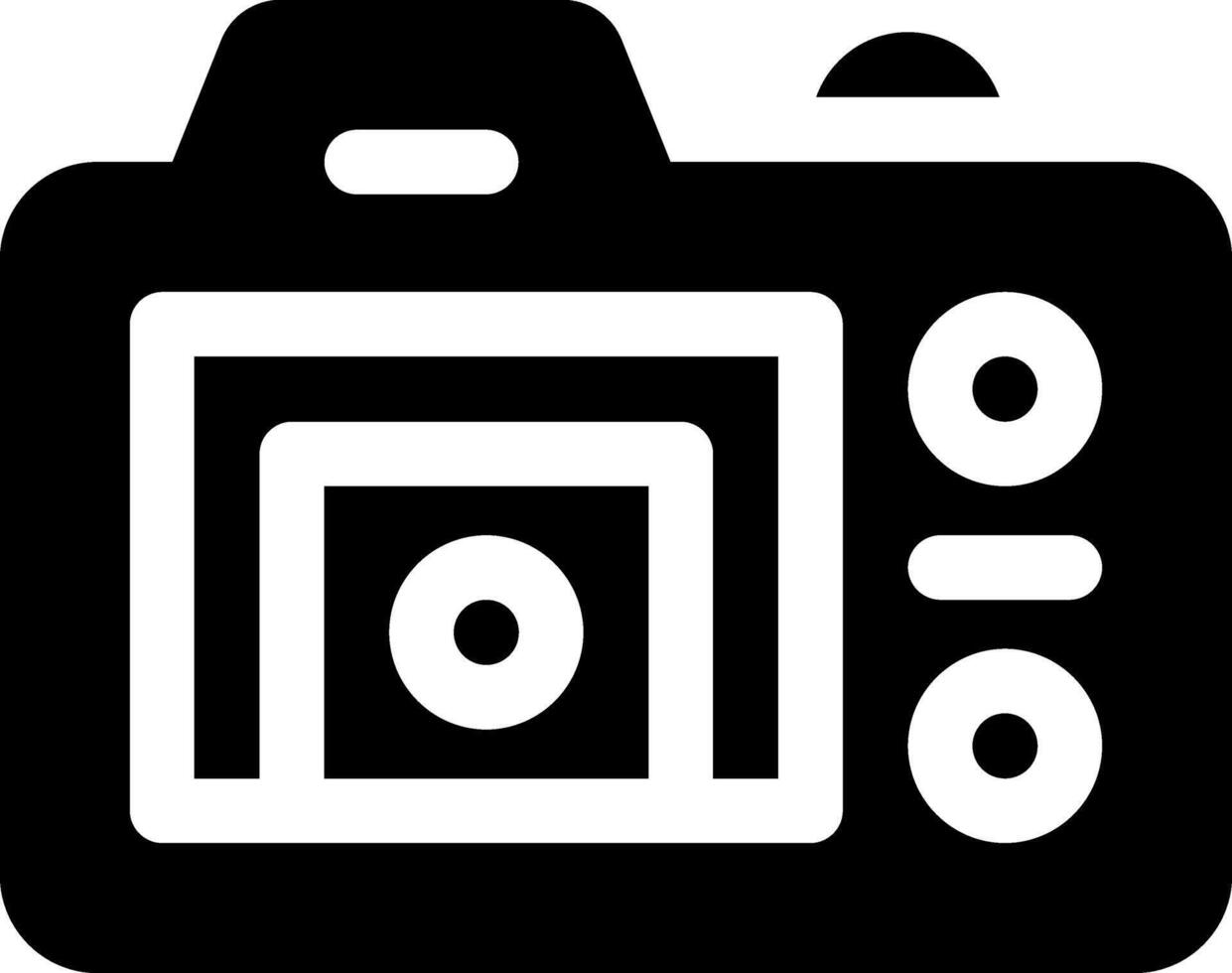 this icon or logo camera icon or other where it explaints type camera type or camera type and others or design application software vector