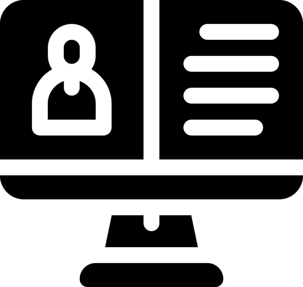 this icon or logo online streaming icon or other where it explaints things that must be prepared by an institution to provide information online to the public and others or design application vector