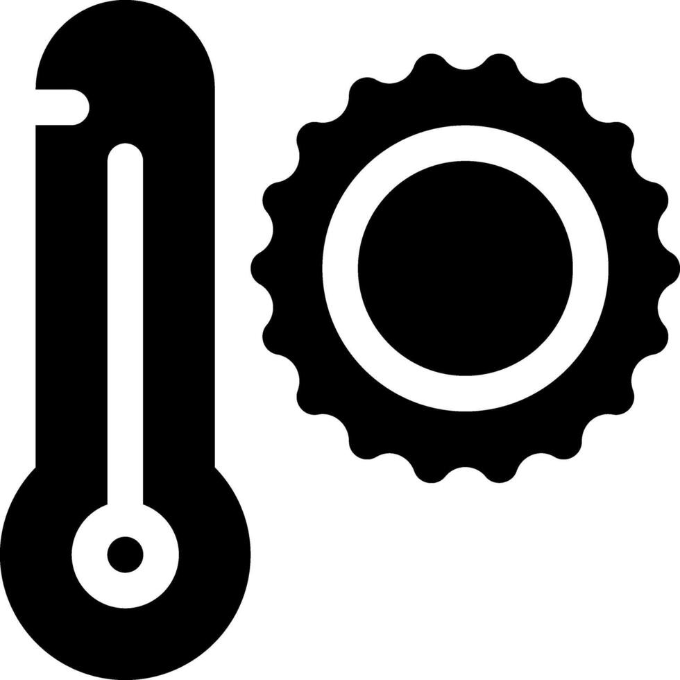 esta icono o logo clima icono o otro dónde eso explicaciones varios tipos de clima tal como caliente clima y otros o diseño solicitud software vector