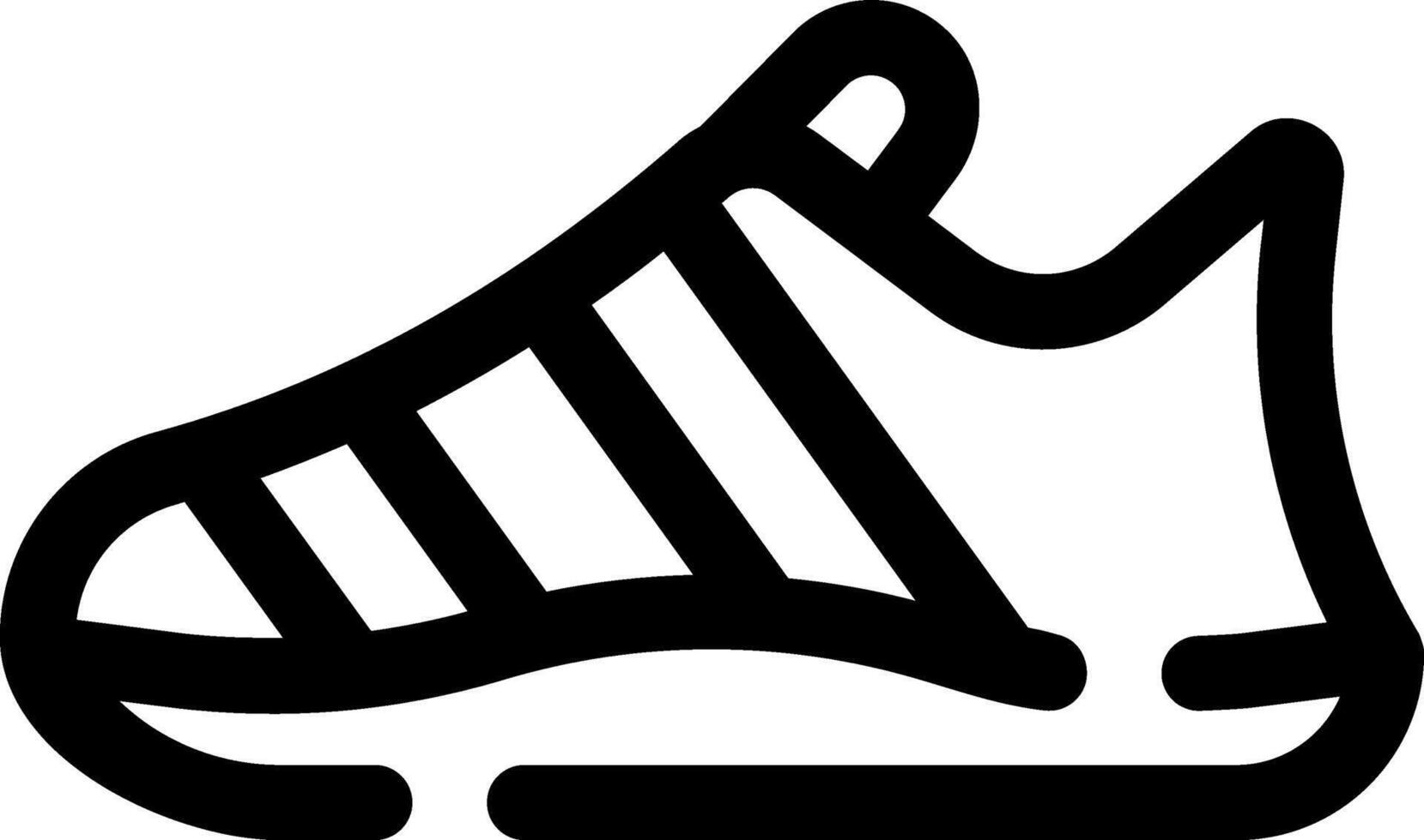 esta icono o logo Zapatos icono o otro dónde eso explicaciones varios tipos de Zapatos ese tener diferente usos, tal como Deportes Zapatos y otros o diseño solicitud software vector