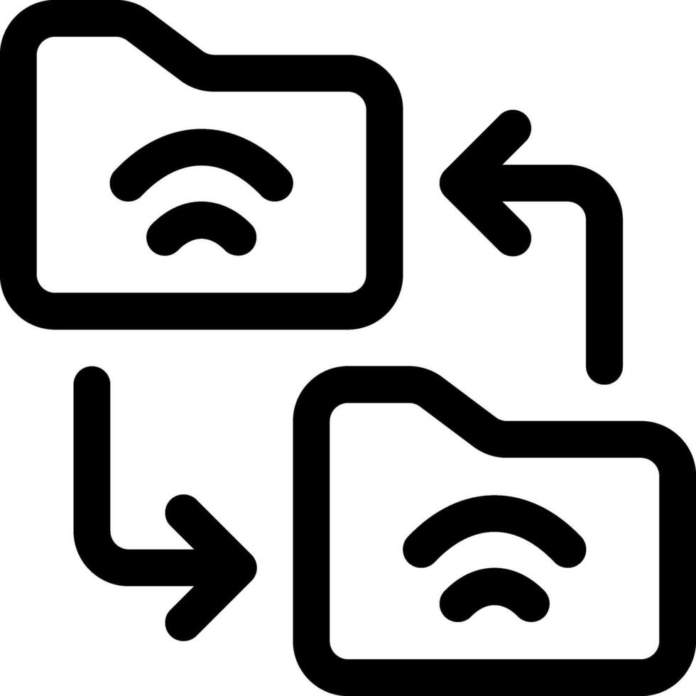 this icon or logo remote working icon or other where it explaints things that someone must prepare or have to work online from anywhere and others or design application software vector