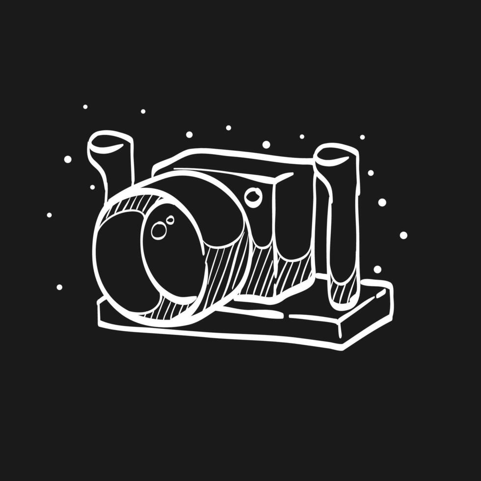 Underwater camera doodle sketch illustration 38046430 Vector Art at
