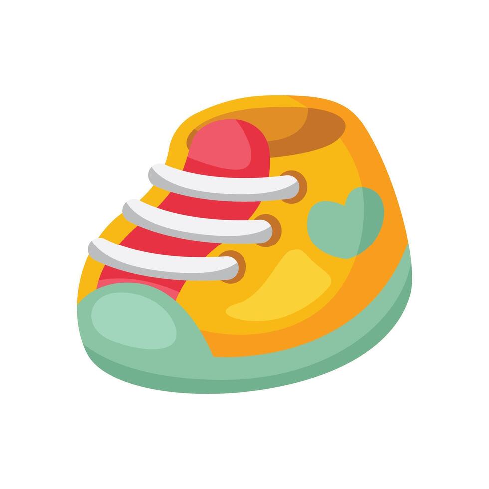 Baby shoes icon design. Vector design