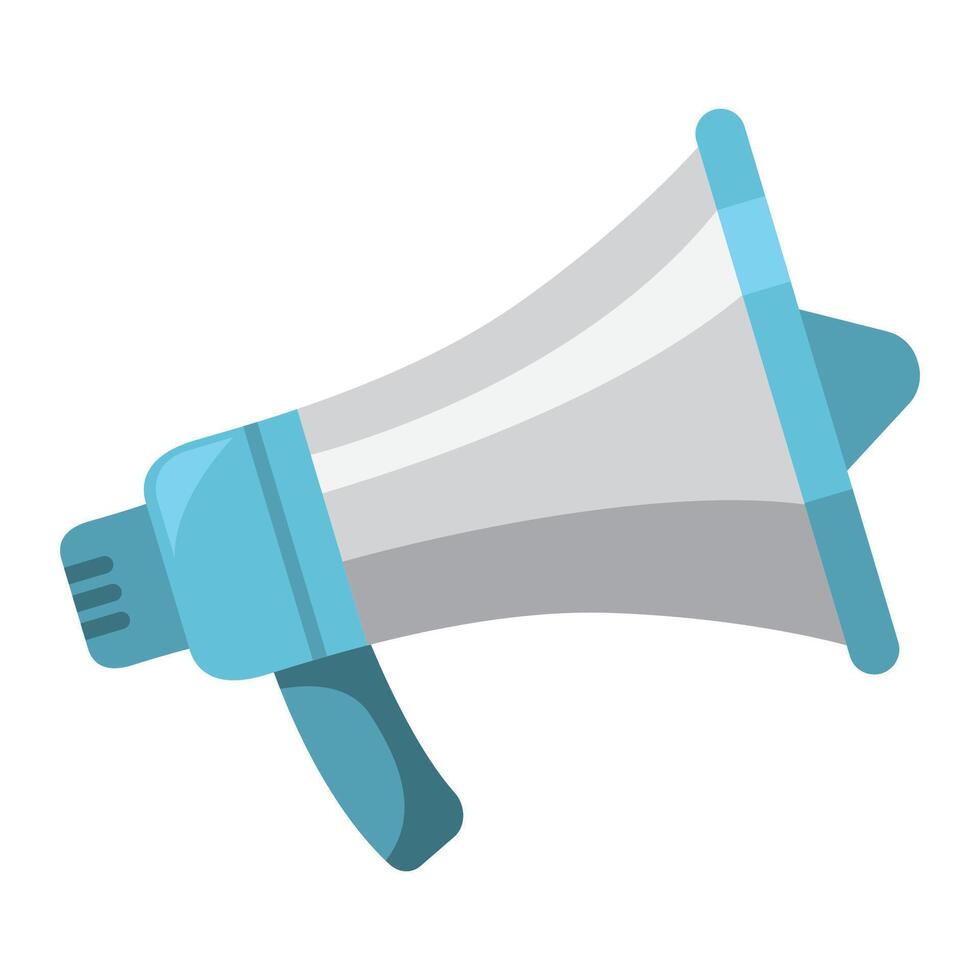 Megaphone icon illustration. Vector design