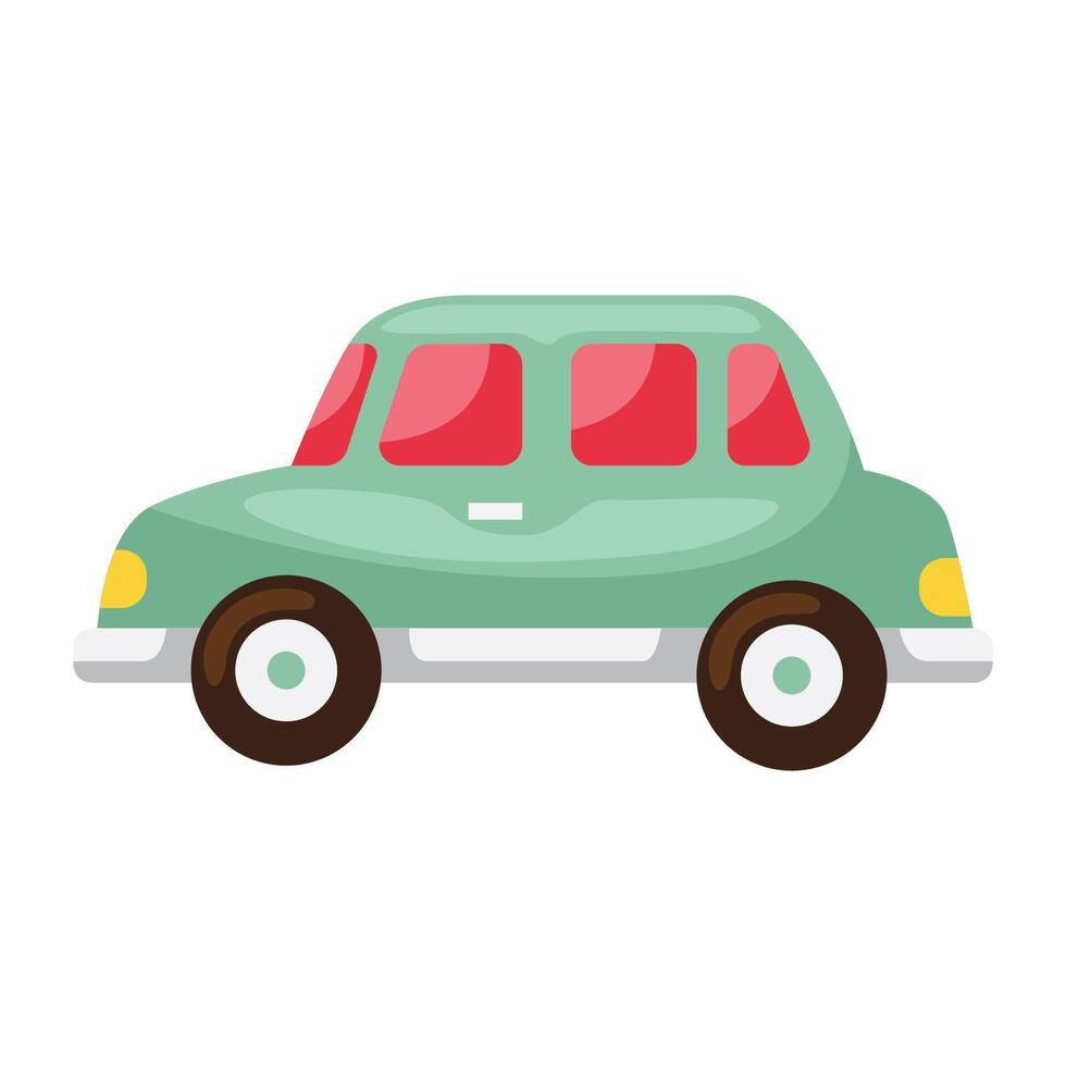 Car icon for holiday. Vector design