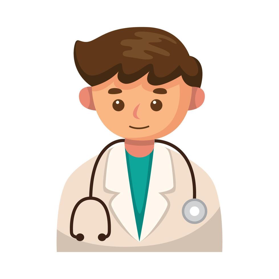 Doctor icon design illustration. Vector design