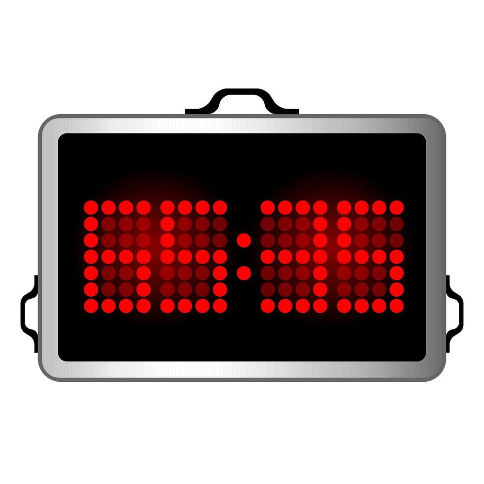 Score board icon in color. Basketball game playing vector