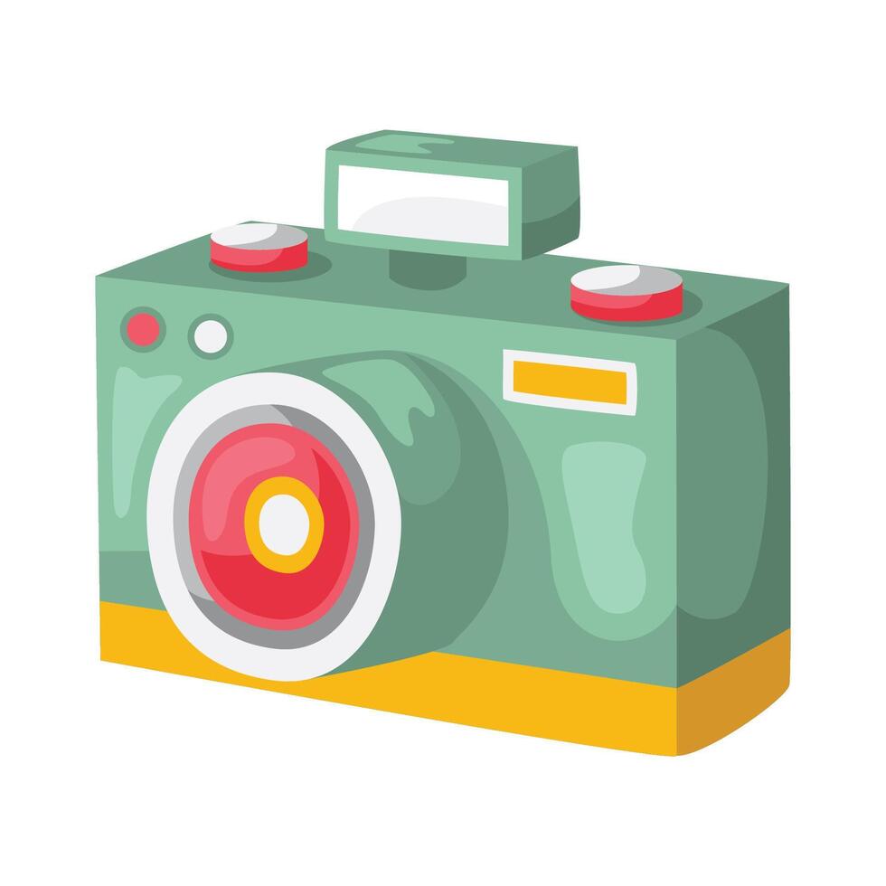 Camera icon for holiday. Vector design
