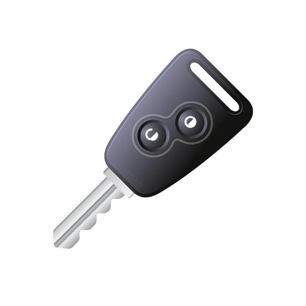 Car key prize icon in color. vector