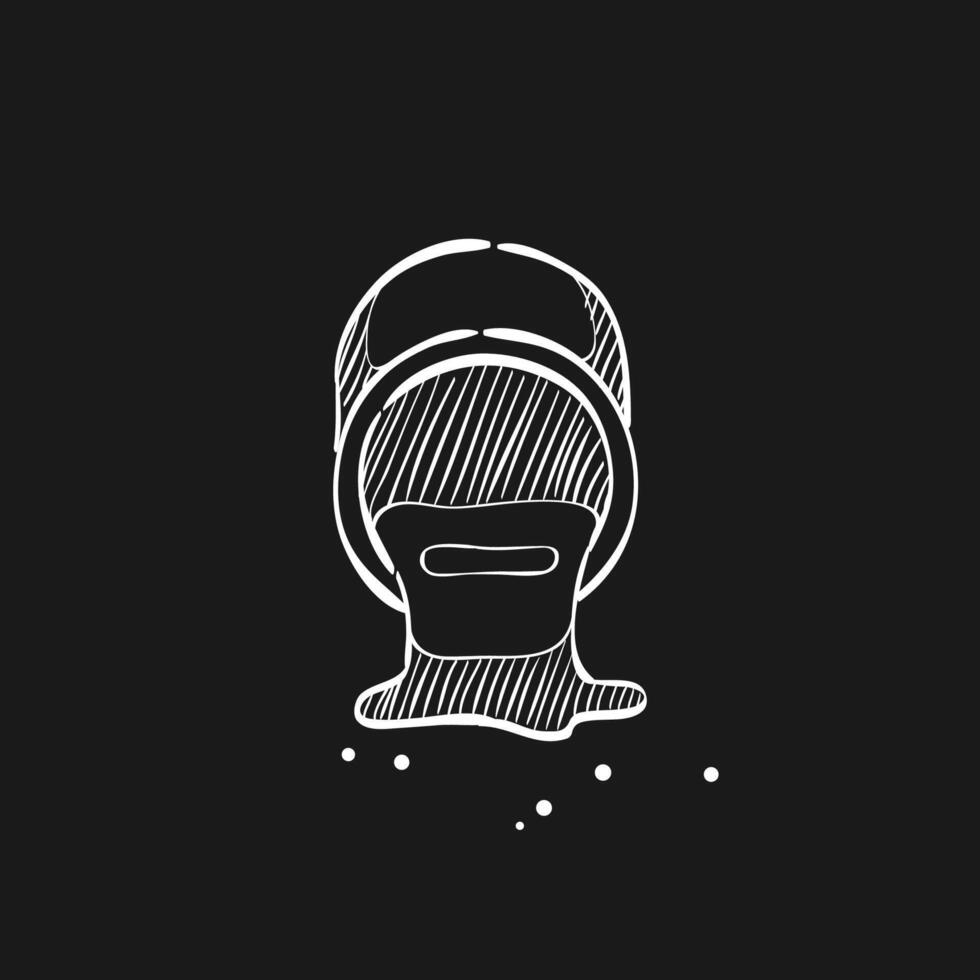 Painting can doodle sketch illustration vector