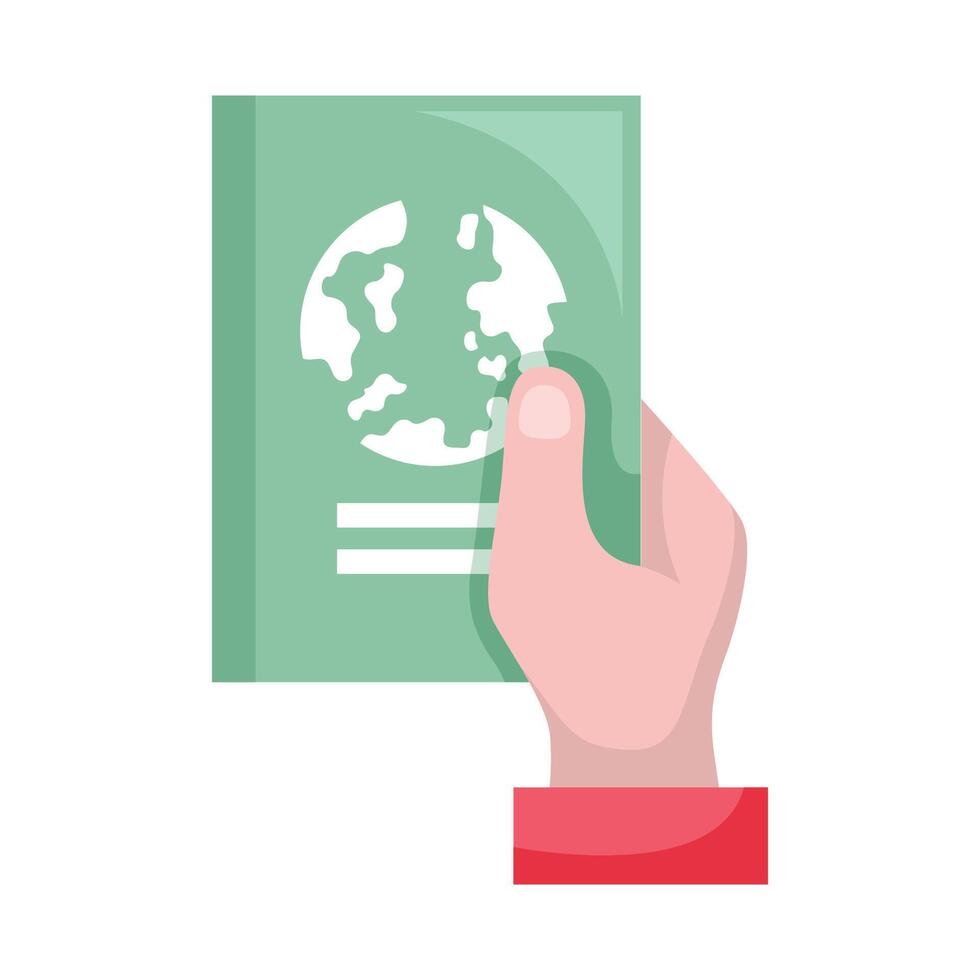 Give passport icon. Vector design