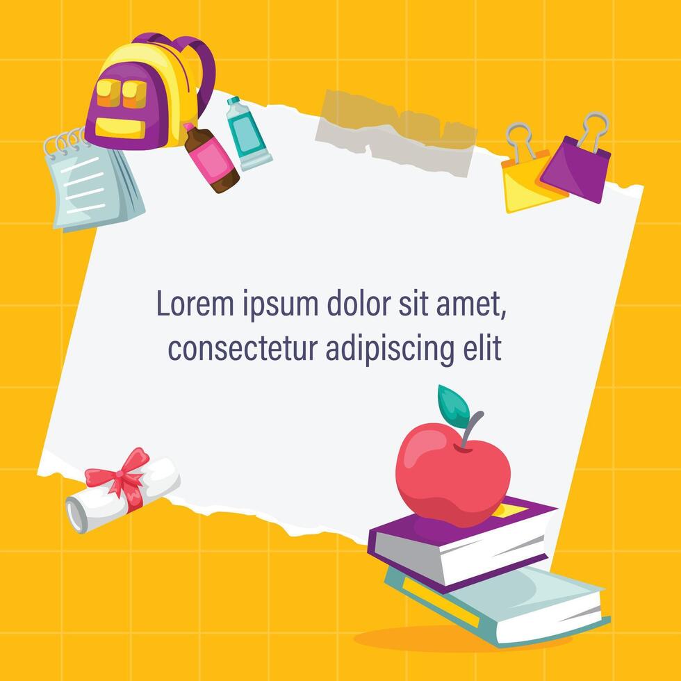 Education illustration design. Vector design